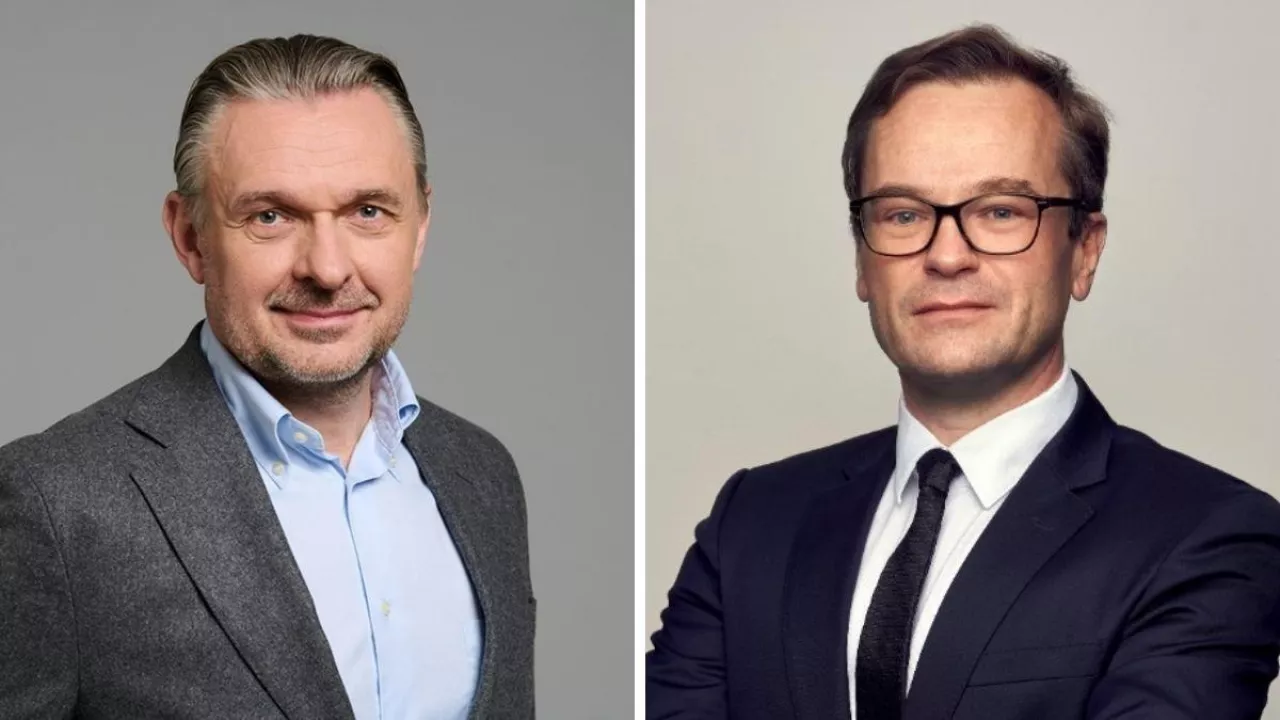 Zmiany w zarządzie giganta mięsnego. Nowymi wiceprezesami zostali Piotr Żehaluk (po lewej) oraz