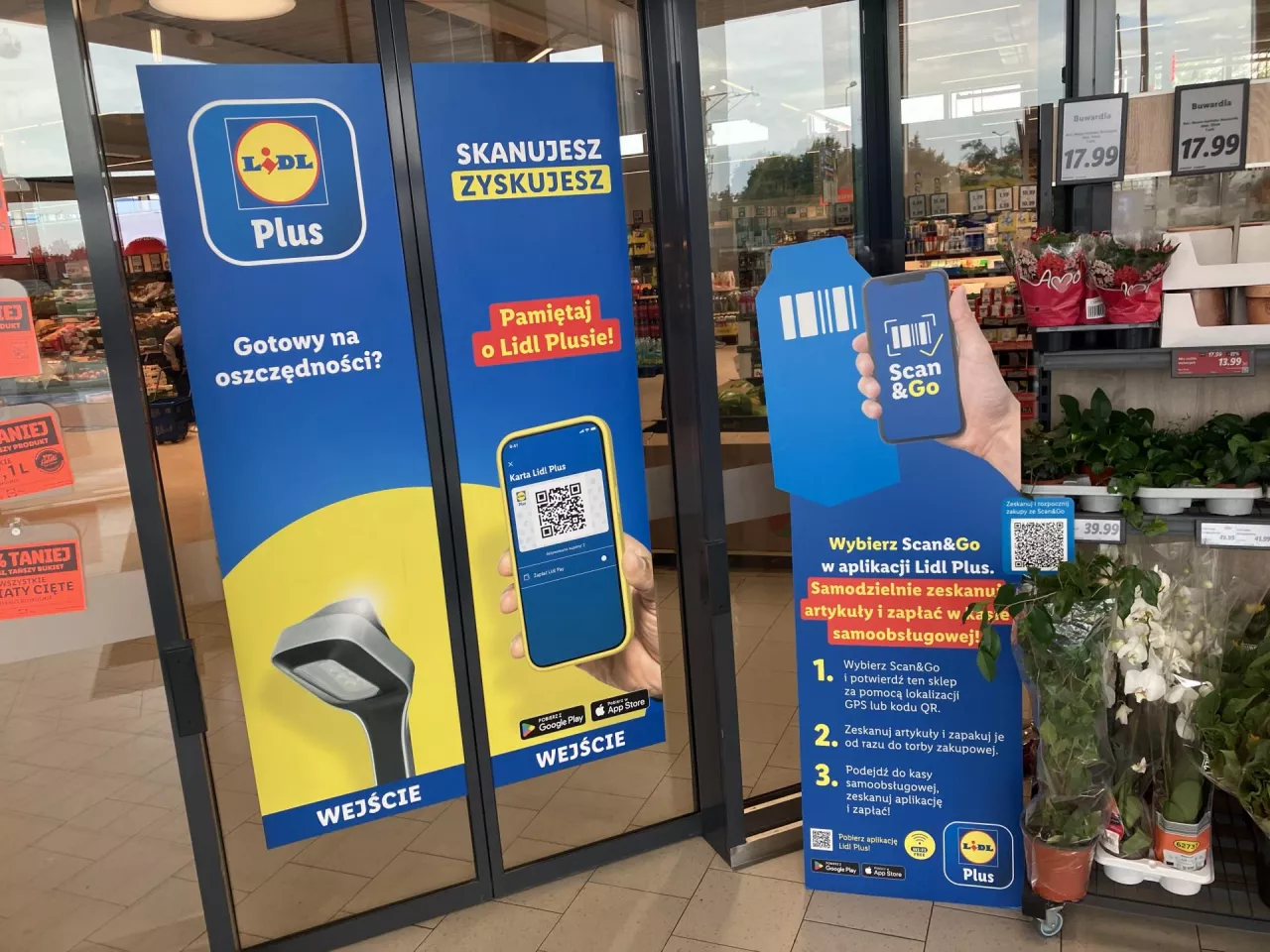 Lidl testuje usługę Scan &amp; Go w 20 sklepach (fot. Sebastian Rennack)