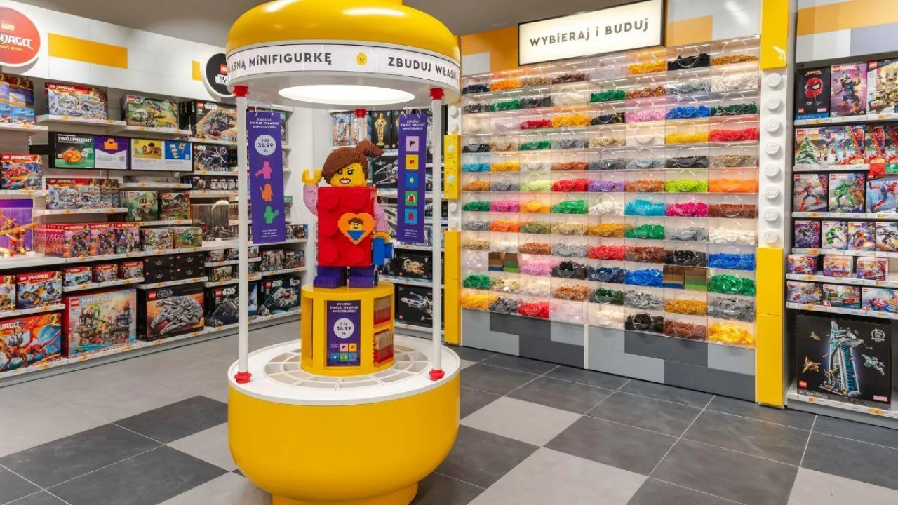 Lego Store w Krakowie (fot. Lego)