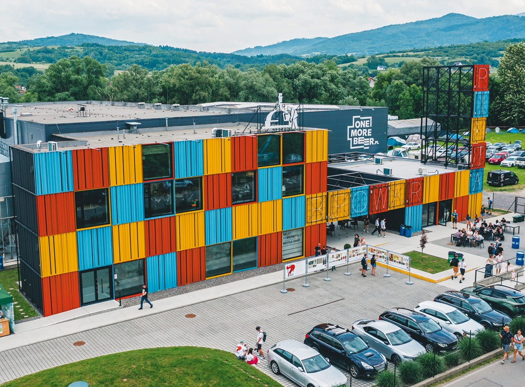 Beskidzki Browar Pinta na mocnym gazie. Piwo warzone energią z natury