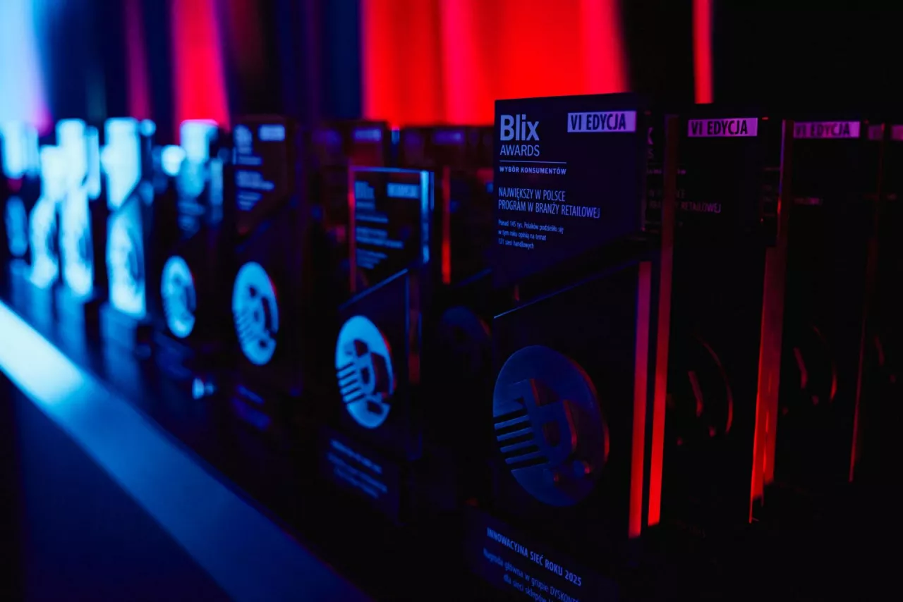 W VI edycji programu „Blix Awards – Wybór Konsumentów” rozdano 42 nagrody i 15 wyróżnień dla sieci handlowych (fot. materiały prasowe)
