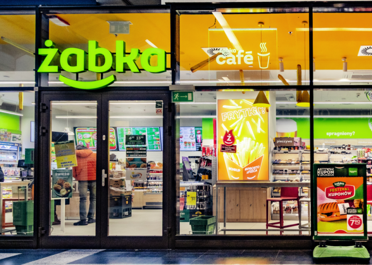 Sklep sieci Żabka
