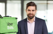 Michał Dubisz, dyrektor generalny Uber Eats w Polsce (fot. materiały prasowe)