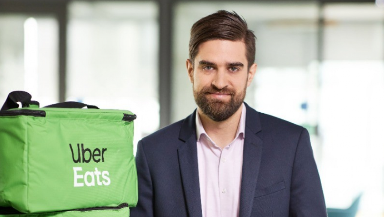 Michał Dubisz, dyrektor generalny Uber Eats w Polsce (fot. materiały prasowe)