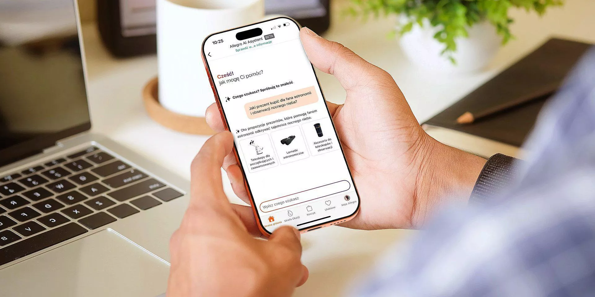 Allegro zapowiada strategiczną zmianę. Ruszyły testy asystenta zakupowego AI w appce