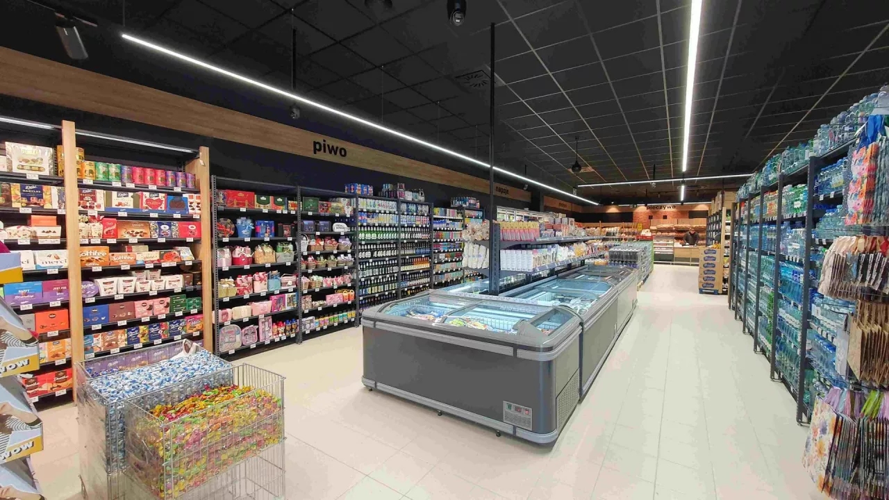 Supermarket Lewiatan w Krakowie (mat. prasowe)