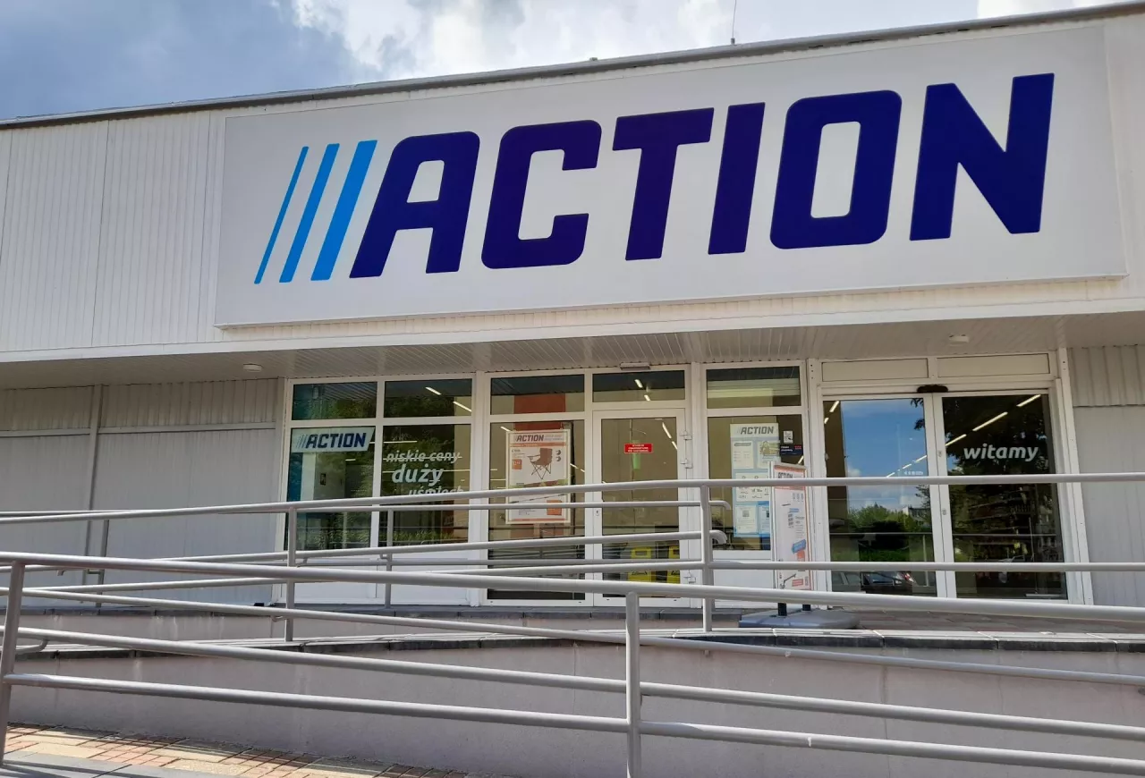 Sklep sieci Action (fot. Konrad Kaszuba)