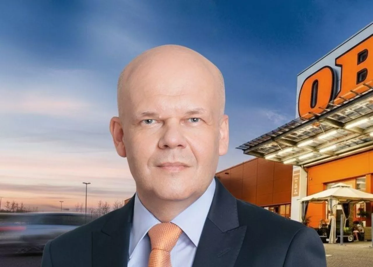 Tomasz Wienke, nowy nabytek sieci Obi (fot. Obi)