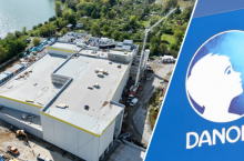 Danone zamyka kolejny zakład i zwolni 117 osób. Na decyzji giganta zyska Polska (fot. Danone + Shutterstock)