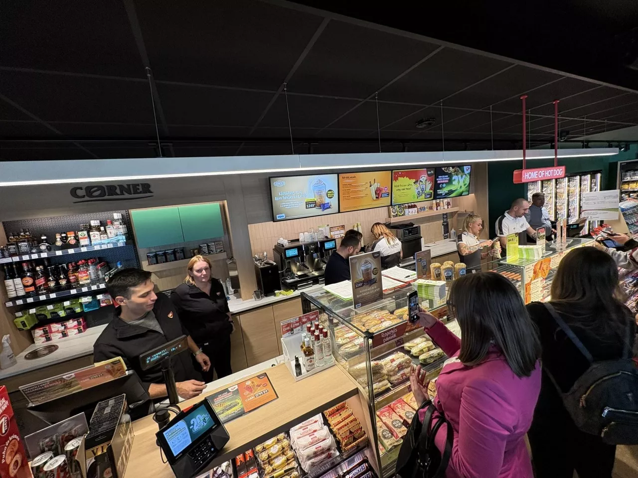 Fresh Corner 2.2 na stacji MOL pod Budapesztem