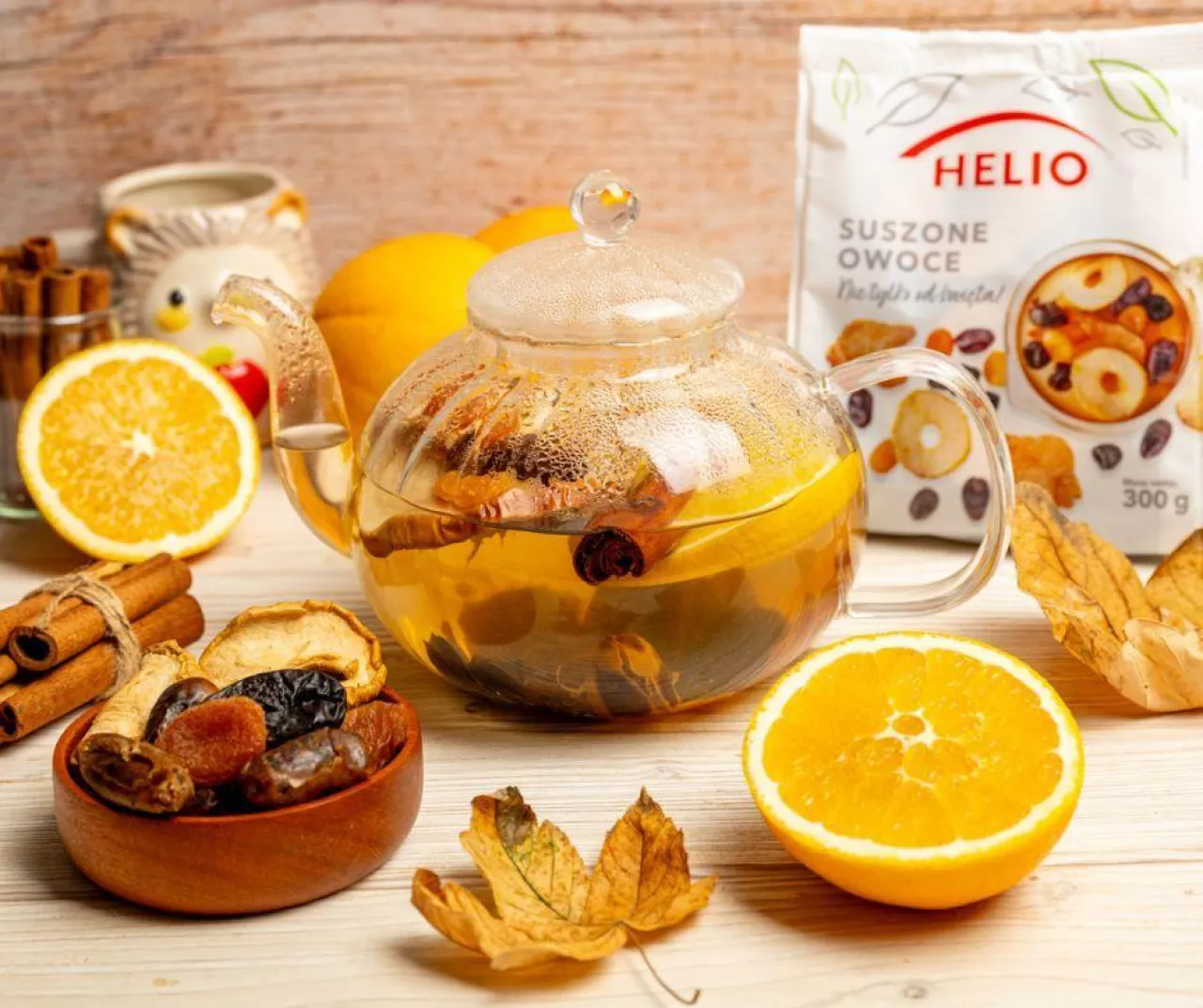 Rozgrzej się smakiem! Zrób zimową herbatę z suszonymi owocami HELIO, której nie przestaniesz pić!