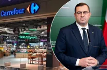 Krajewski oficjalnie chce przejęcia 750 sklepów Carrefoura. Powstanie państwowy gigant? (fot. Shutterstock + MRiRW)