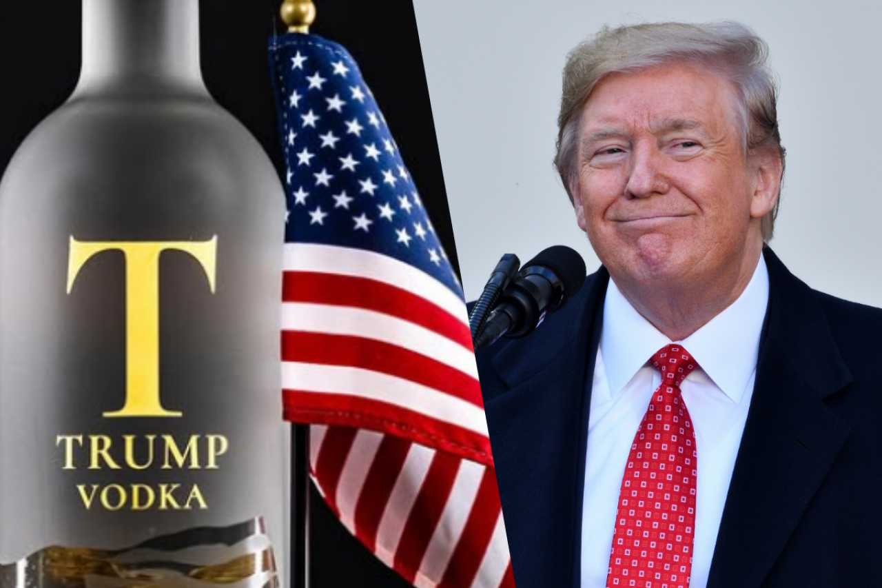 Rodzina Trumpów będzie miała własną wódkę (fot. Shutterstock; Trump Vodka)
