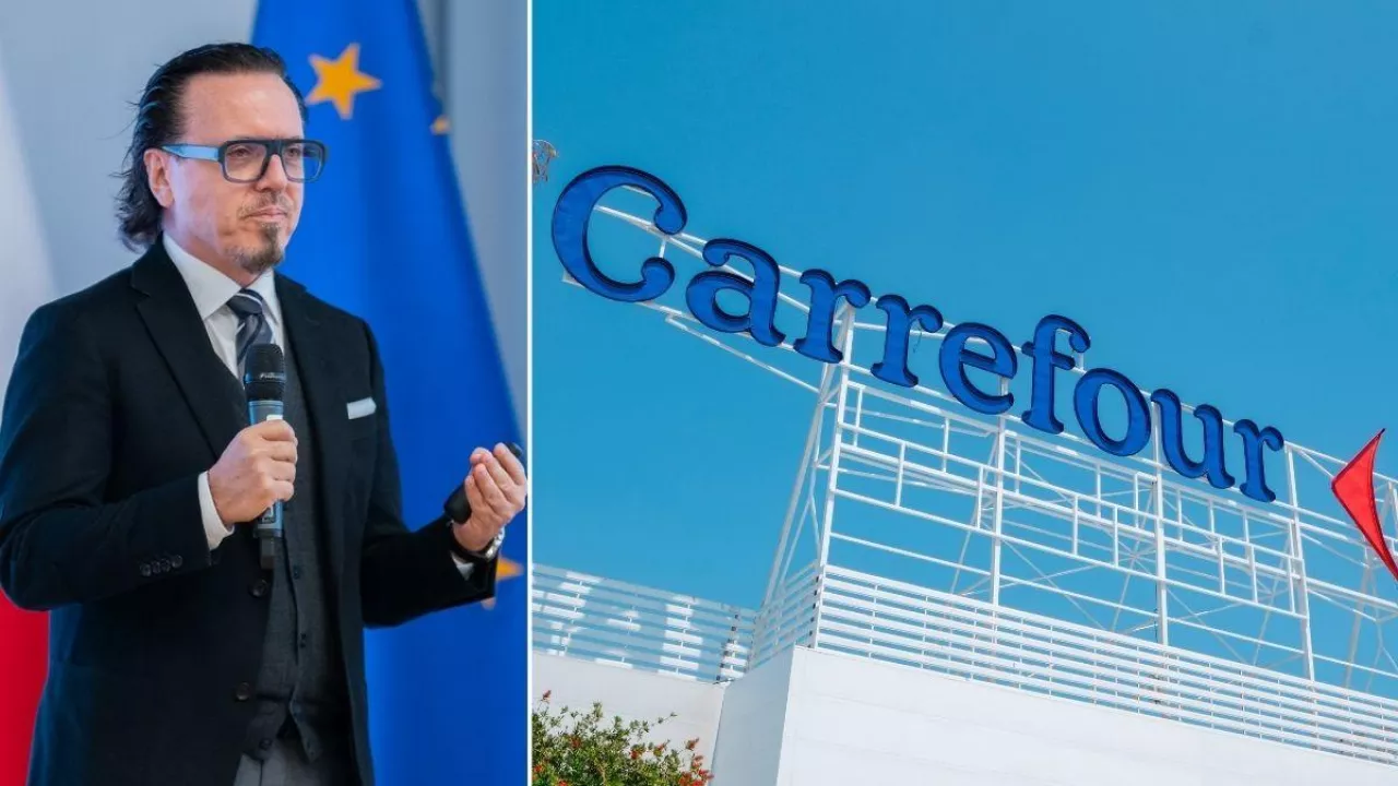 KGS przejmie 750 sklepów Carrefour? Ministerstwo Aktywów studzi zapał (fot. Shutterstock + MAP)