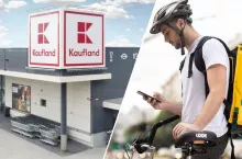 Rekordowe wyniki Kauflandu na Glovo. Sprzedaż 2-krotnie przebiła założenia (fot. Kaufland + Glovo)