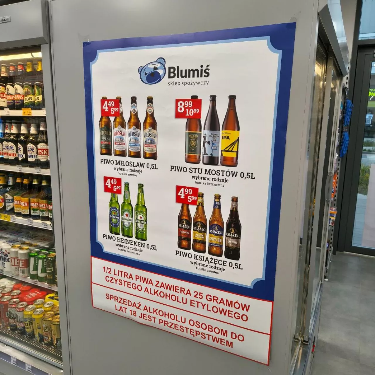 Pierwszy sklep sieci Blumiś w Warszawie