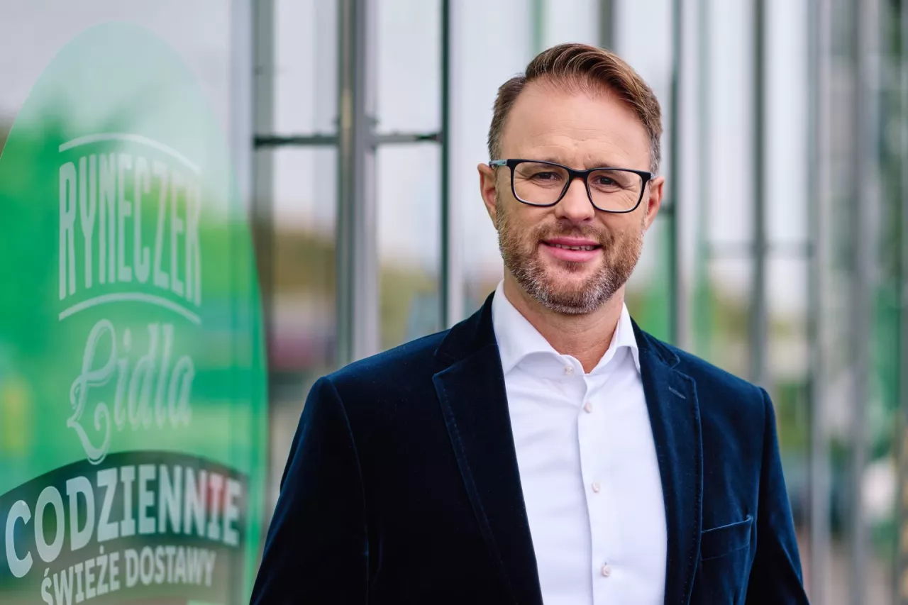 Włodzimierz Wlaźlak, prezes Lidl Polska (fot. Łukasz Rawa)