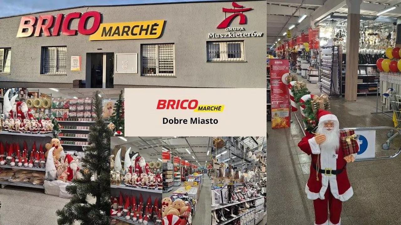 <p>Dobre Miasto z nowym marketem Bricomarché</p>