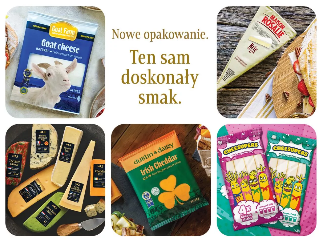 Euroser Dairy Group przeprowadza rebrandingi marek, które będą miały wpływ na sezon świąteczny i nie tylko…