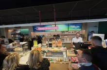 Fresh Corner 2.0 na stacji MOL pod Budapesztem (fot. Mk)