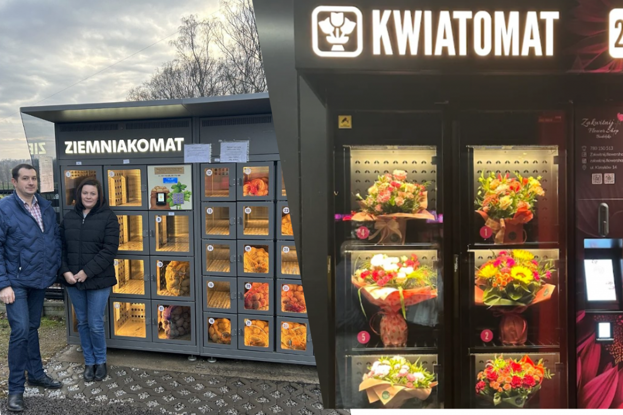 Przybywa automatów sprzedających zaskakujący czasem asortyment