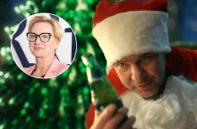 KRRiT żąda zaprzestania emisji reklam piwa z Karolakiem. ”Epatowanie brakiem szacunku” (Fot. Piwo Łomża/YouTube + KRRiT)