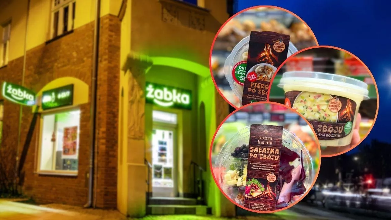 Żabka wprowadza linię ”Po Zbóju”. Nowa oferta dań gotowych (fot. Żabka)