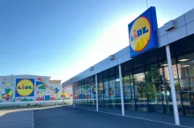 Sklep sieci Lidl (fot. Sebastian Rennack)