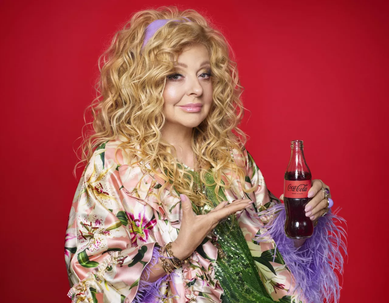 Magda Gessler w kampanii Coca-Coli (fot. Coca-cola)