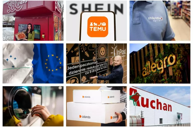 TOP 10 tygodnia: InPost, Mercosur, system kaucyjny, Allegro, Orlen, Stokrotka, Netto, Zalando, Auchan