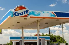 Stacja paliw Gulf w Teksasie (fot. Shutterstock)