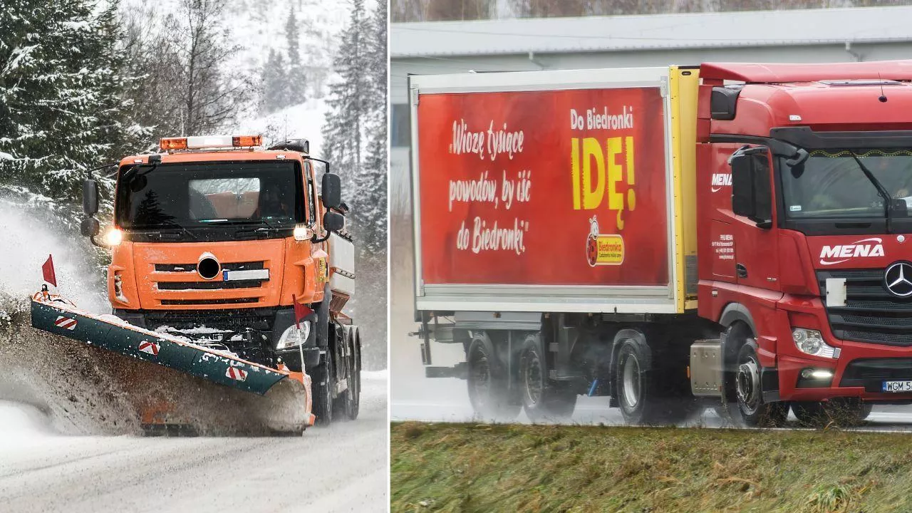 Zima atakuje handel. Biedronka, Lidl i Żabka walczą z paraliżem dostaw