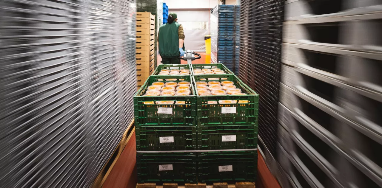 <p>Żabkowe zupy Szamamm, wchodzące w skład dań marki własnej ”Porcja DobreGO!”, przygotowywane są w zakładzie Nowalijka Convenience Food</p>