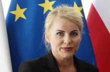 <p>Rzeczniczka MŚP Agnieszka Majewska </p>