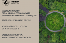 Startuje IX edycja konkursu Stena Circular Economy Award – Lider Gospodarki Obiegu Zamkniętego