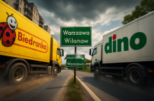 Dino otworzyło pierwszy sklep w Warszawie. Będzie on bezpośrednio konkurował z Biedronką (fot. GPT Chat)