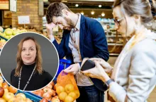 Aż 35 proc. Polaków ogranicza jedzenie z biedy. Głód w Polsce ma nową twarz (fot. Glovo + Canva)