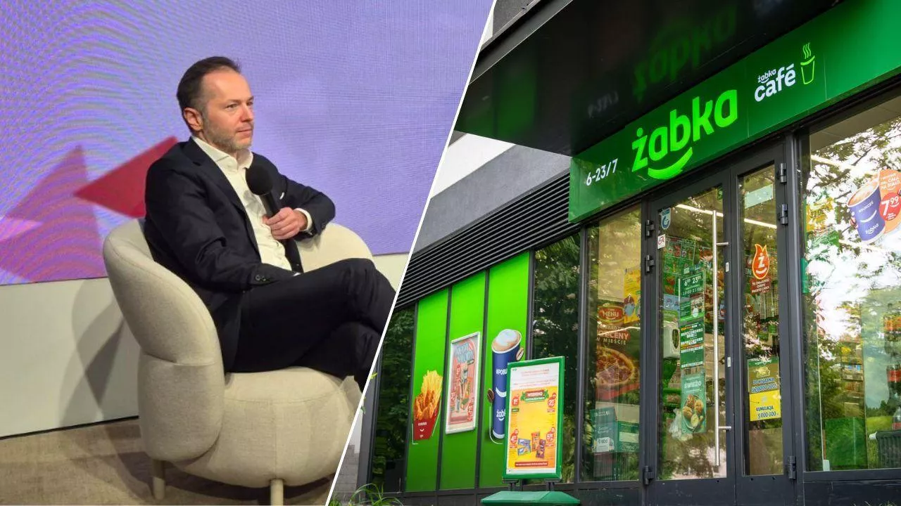 Tomasz Blicharski w Davos zdradza kulisy sukcesu Żabki. ”Obsługujemy 4 mln osób dziennie” (fot. Grupa Żabka)