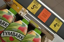 Biedronka informuje: Drogi Kliencie! Do części produktów oznaczonych grafikami [Kaucja 0,50 zł] zostanie doliczona kaucja zwrotna do ceny produktu