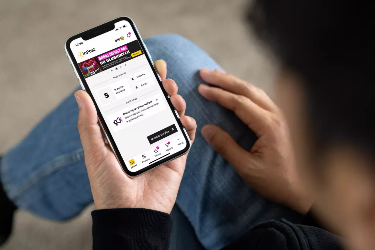Aplikacja InPost Mobile (fot. Inpost)