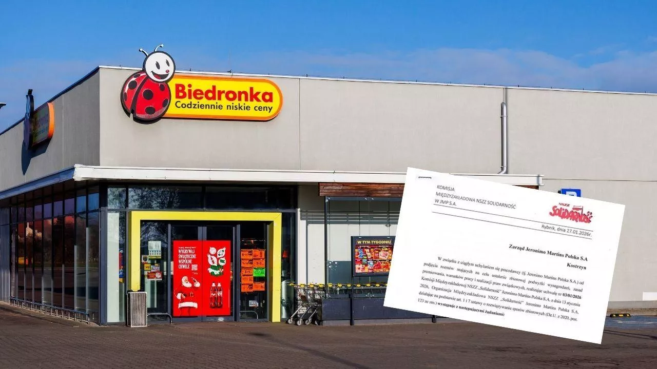 Pracownicy Biedronki żądają 1000 zł podwyżki. Oto pełna LISTA postulatów