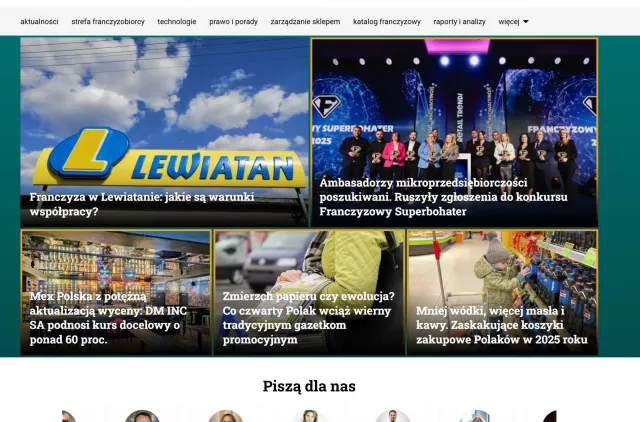 Franczyza w Handlu zyskuje większy zasięg. od dzisiaj jest częścią Wiadomości Handlowych