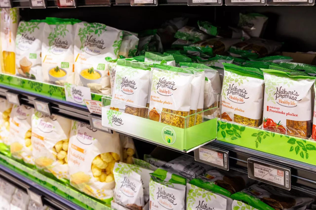 Produkty roślinne w sklepie Ahold Delhaize (fot. Ahold Delhaize)