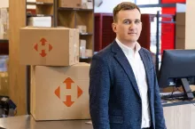 Jewhen Tafiyczuk, CEO ukraińskiej Novej Poshty zapowiada ekspansję na kolejne 10 tys. punktów odbioru (fot. Nova Poshta)