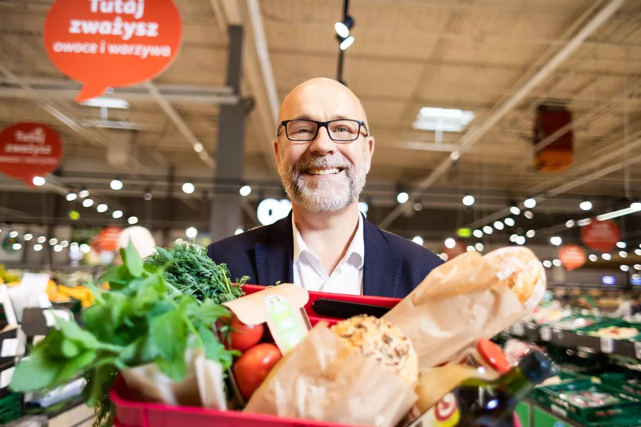 Alexandre Saussard, prezes sieci Auchan w Polsce (fot. Marek Misiurewicz/Misiurewicz.studio)