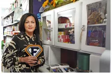 300 paragonów dziennie - to liczba transakcji odnotowywanych przez każdy ze sklepów Izabeli Janisiewicz (fot. Mirabelka)