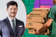 Sąd staje po stronie Allegro. Co dalej ze zmianami w dostawach Allegro Smart? (Po lewej Marcin Kuśmierz, prezes Allegro) - fot. Allegro