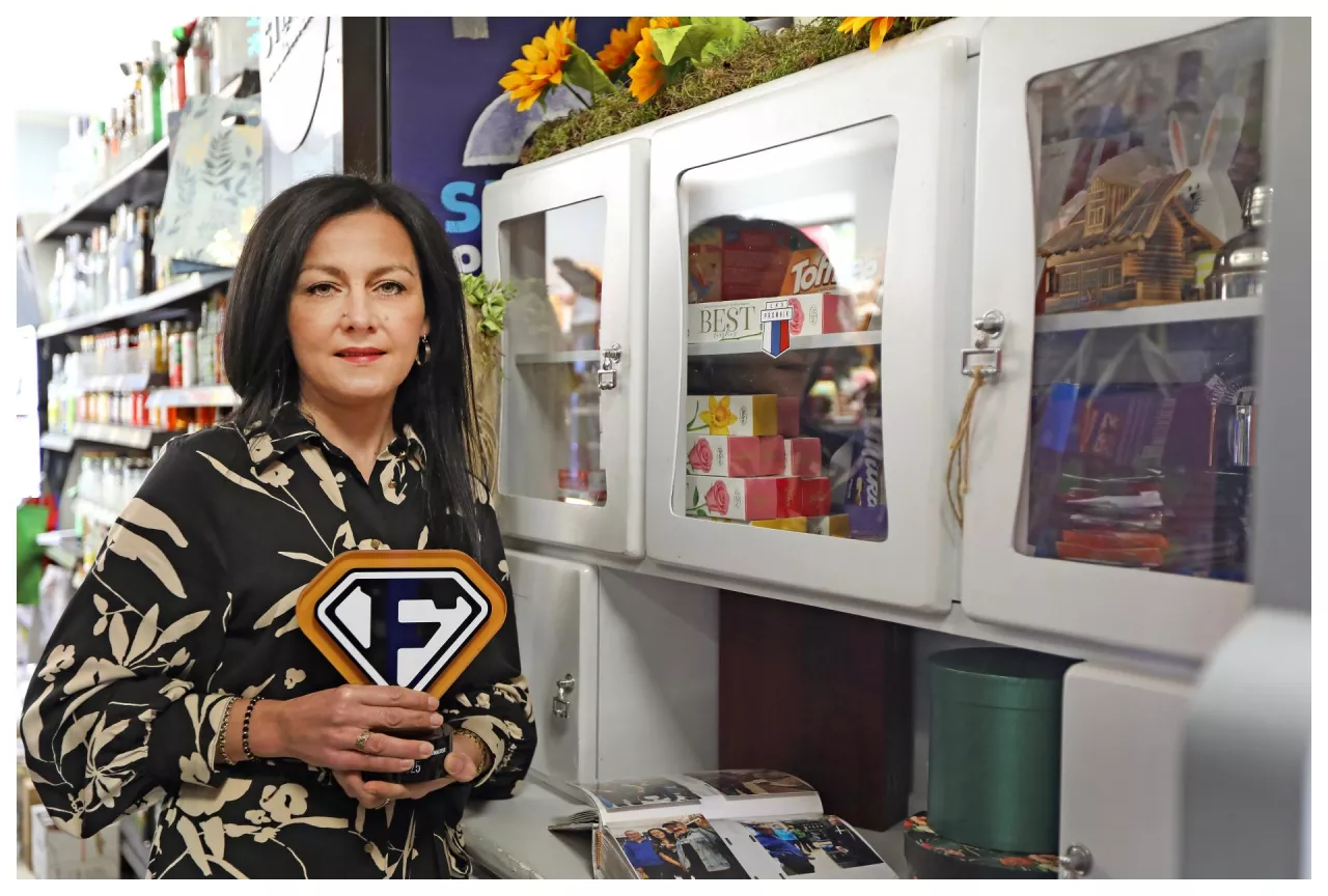 300 paragonów dziennie - to liczba transakcji odnotowywanych przez każdy ze sklepów Izabeli Janisiewicz (fot. Mirabelka)