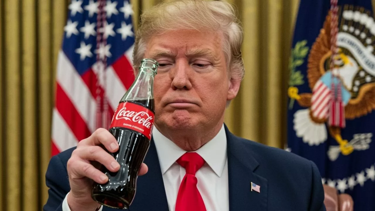 Coca-Cola prognozuje umiarkowany wzrost przychodów w 2026 roku (fot. Shutterstock)