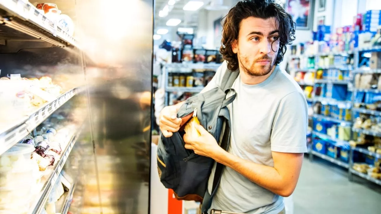 Policjanci zatrzymali 40-letniego mężczyznę, który miał dokonywać licznych kradzieży sklepowych (fot. Canva/zdjęcie poglądowe)